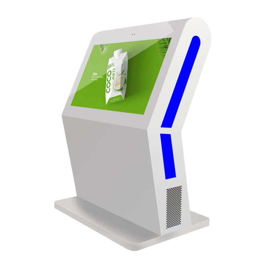 BS601 LCD Outdoor Digital Signage Display Interactive Kiosk With LED Light