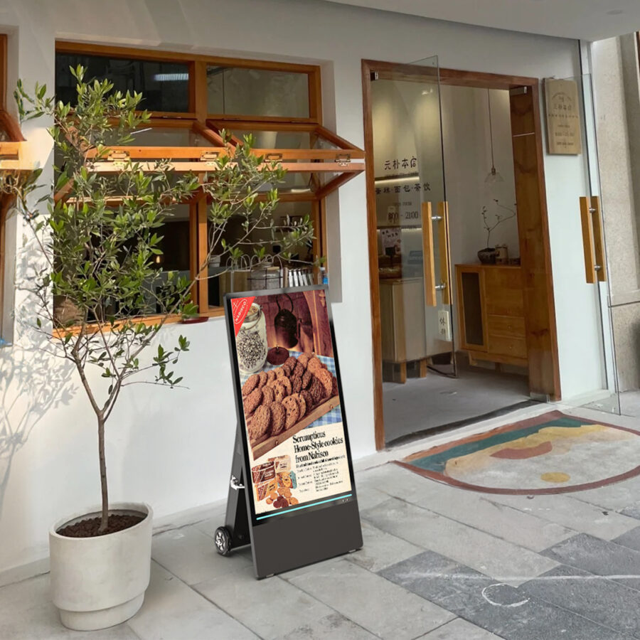 BS701 Semi-outdoor digital signage advertising Screen or Menu screen