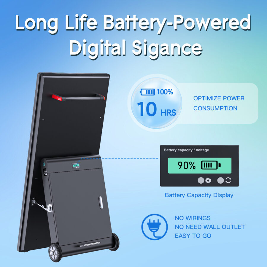 BS701 Semi-outdoor digital signage advertising Screen or Menu screen