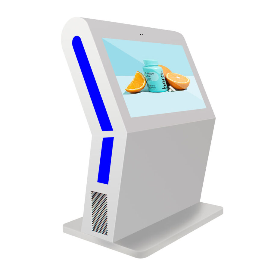 BS601 LCD Outdoor Digital Signage Display Interactive Kiosk With LED Light