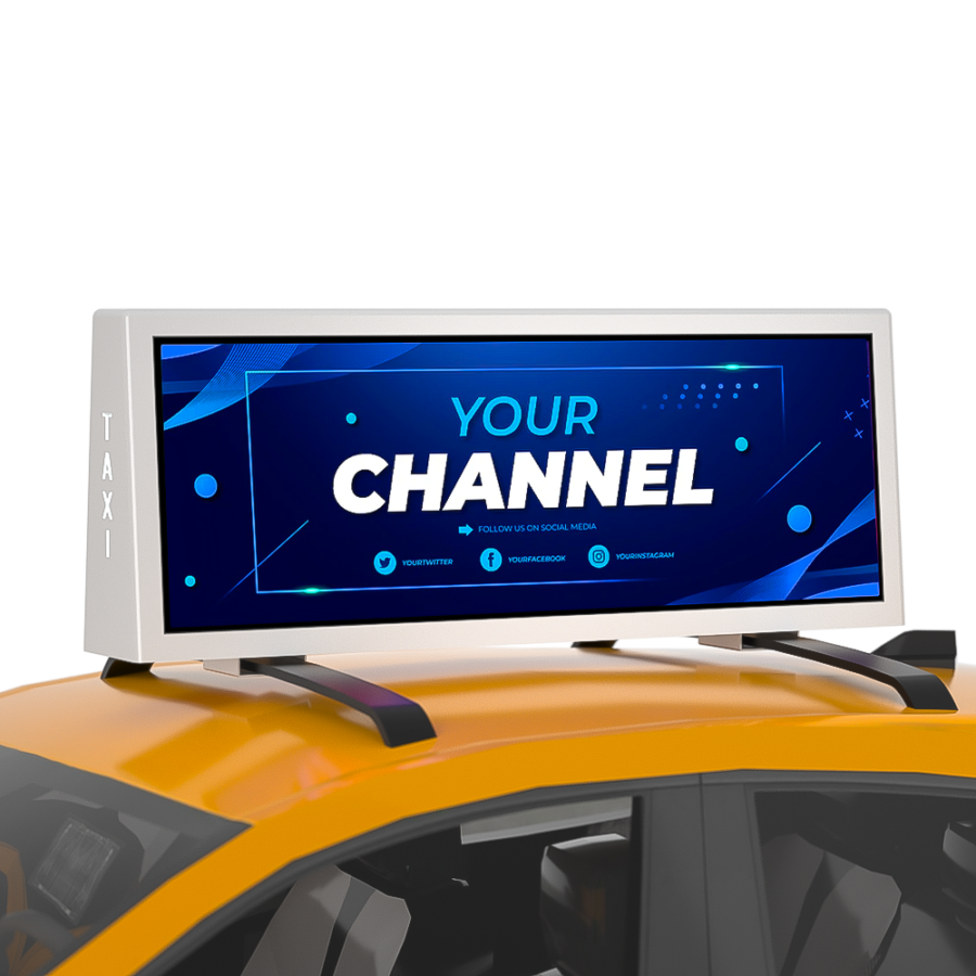 Taxi top dvostrani LED zaslon – MWE662 - Becker Screen Taxi top dvostrani LED zaslon – MWE662