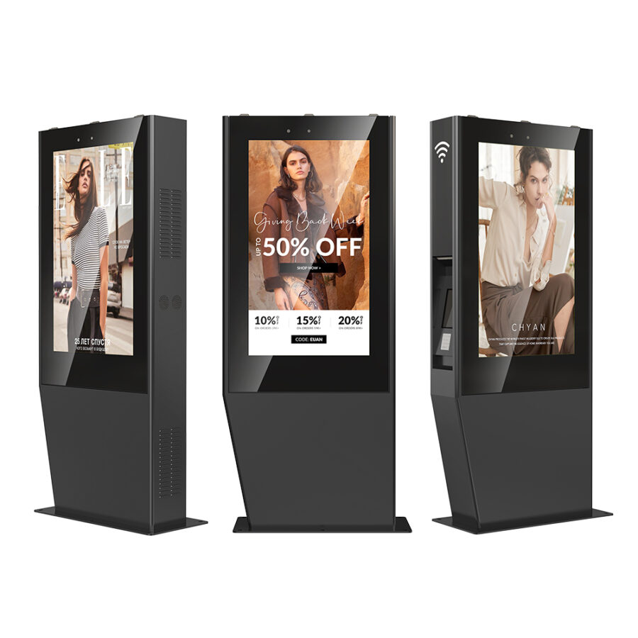 Vanjski LCD zaslon za digitalno informiranje i oglašavanje – MWE957 - Becker Screen Vanjski LCD zaslon za digitalno informiranje i oglašavanje – MWE957