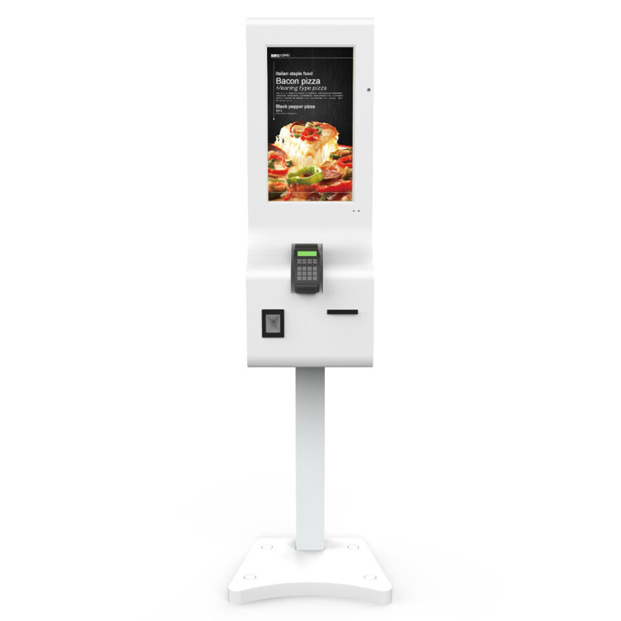 BS958 Restaurant Menu ordering stand alone LCD - Becker Screen BS958 Restaurant Menu ordering stand alone LCD