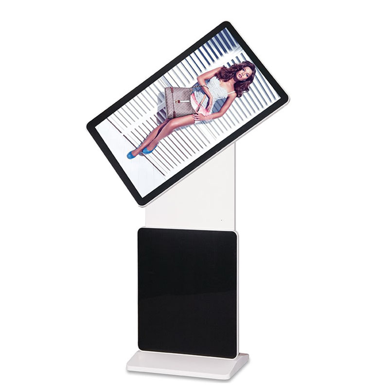 BS843 Rotating Stand Alone Digital Signage Advertising Display - Becker Screen BS843 Rotating Stand Alone Digital Signage Advertising Display