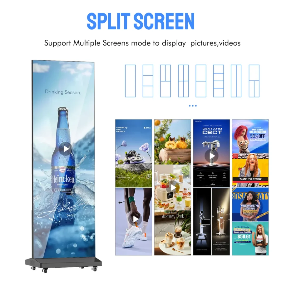 LED poster samostojeći reklamni zaslon – MWE80