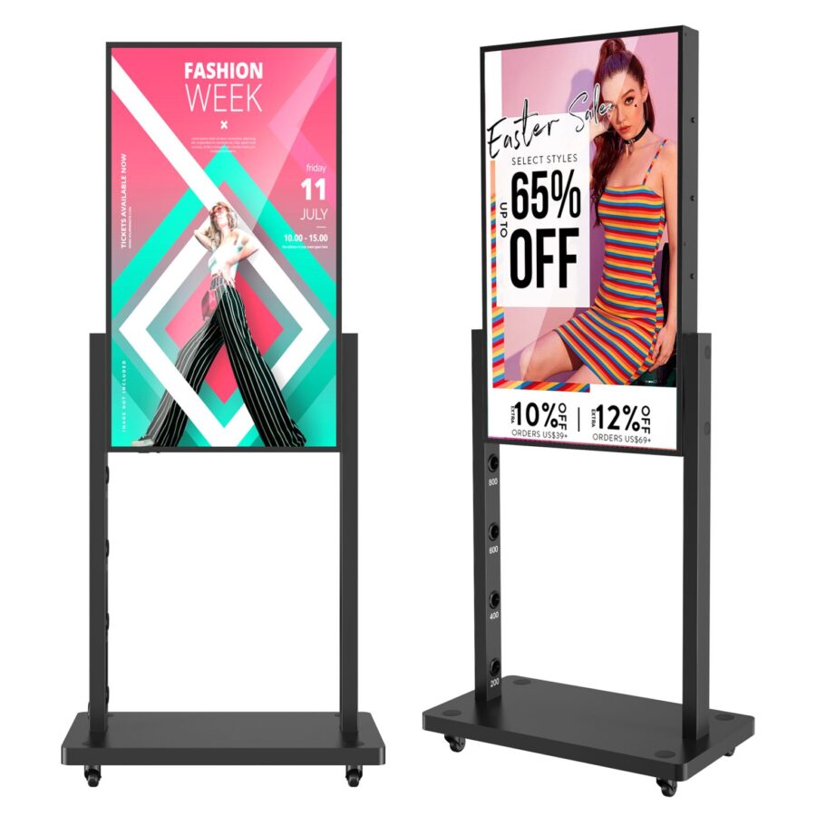 Jednostrani LCD reklamni zaslon za izlog – MWE664 - Becker Screen Jednostrani LCD reklamni zaslon za izlog – MWE664