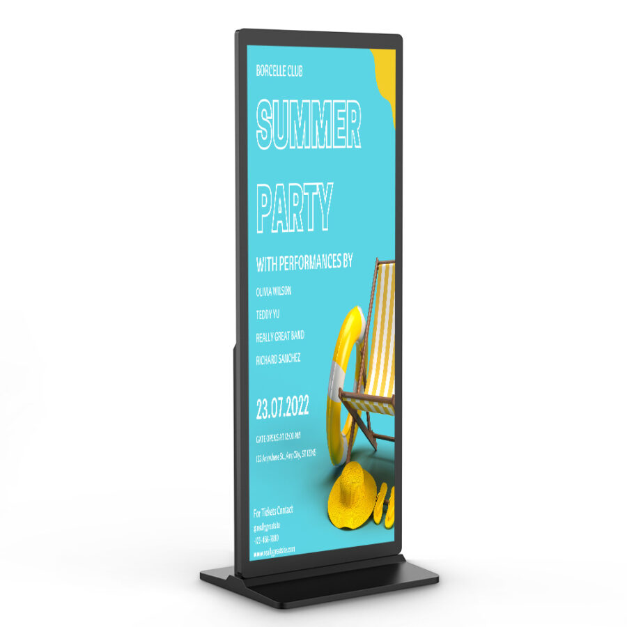 Unutarnji samostojeći LCD digitalni reklamni zaslon