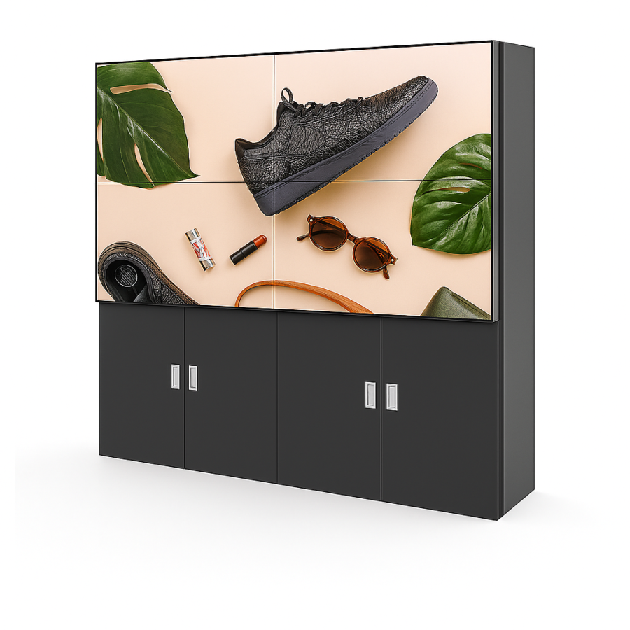 BS55SBX18 55 inch 1.8mm 500nit Seamless LCD Digital Signage Video Wall Screen