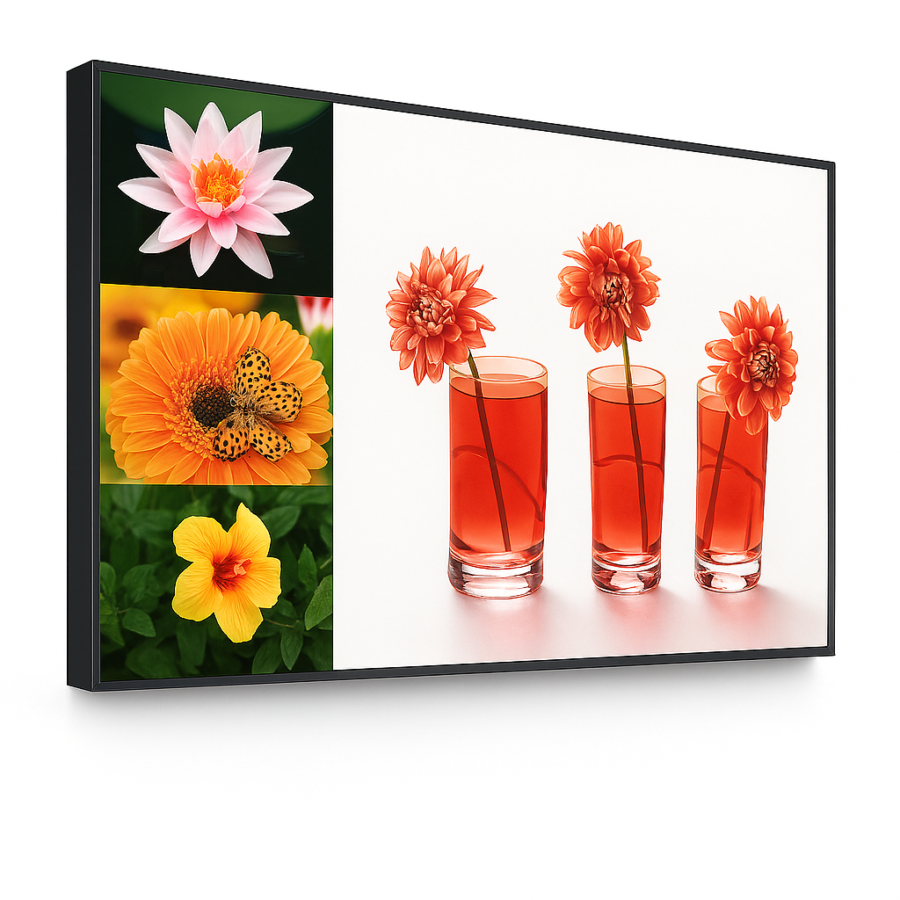 LG 55″ LCD video wall (1.8 mm connection, 500 cd/m²) – MPJ55LHX18