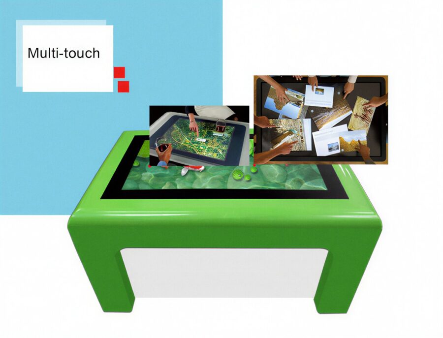 BS953 Multimedia interactive Touch screen Table For Early Education