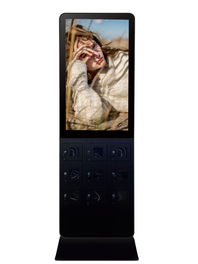 LCD digitalni oglasni zaslon s priključcima za punjenje mobitela – MWE952 - Becker Screen LCD digitalni oglasni zaslon s priključcima za punjenje mobitela – MWE952