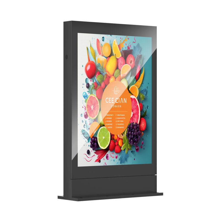LED totem zaslon za digitalno oglašavanje – outdoor - Becker Screen LED totem zaslon za digitalno oglašavanje – outdoor