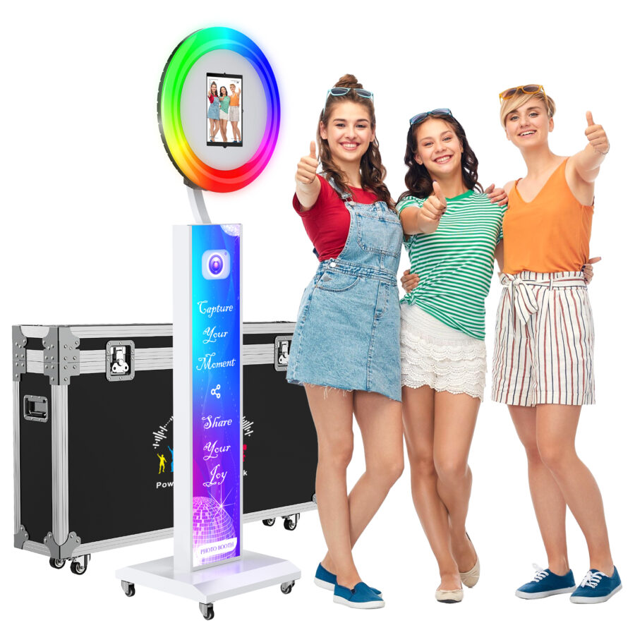 ChackTok Ipad Photo Booth with Light Box