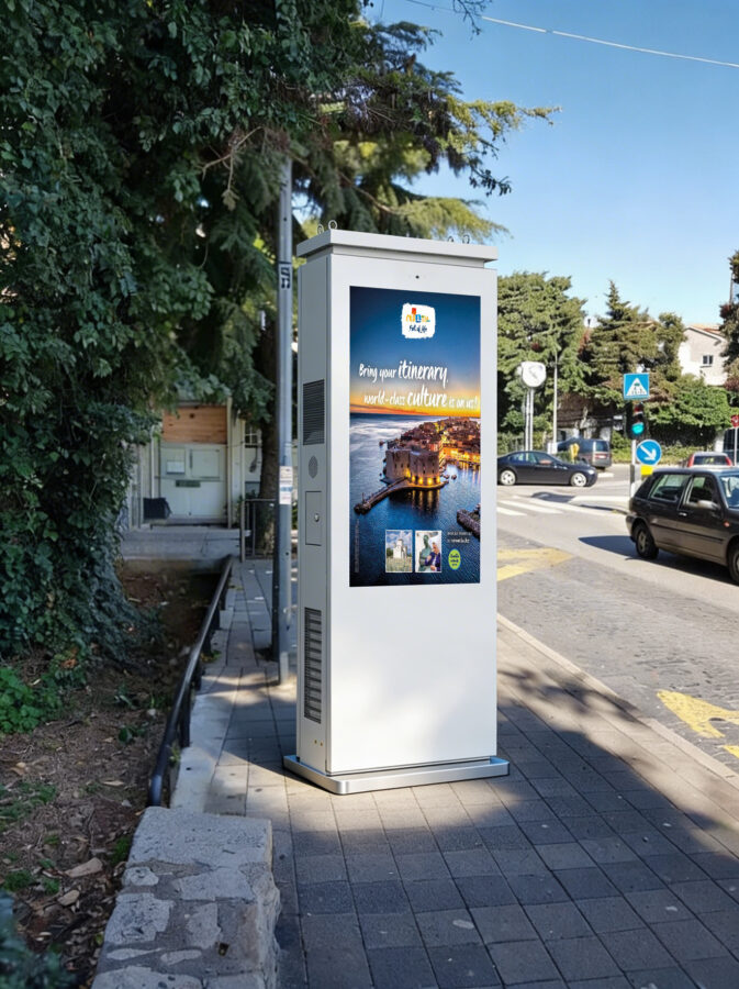 Kako LED totemi i outdoor LCD zasloni mijenjaju vidljivost brenda - Becker Screen 